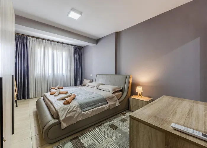 Apartament Vollga Seafront Promenade Apartments - Full Sea View Durrës