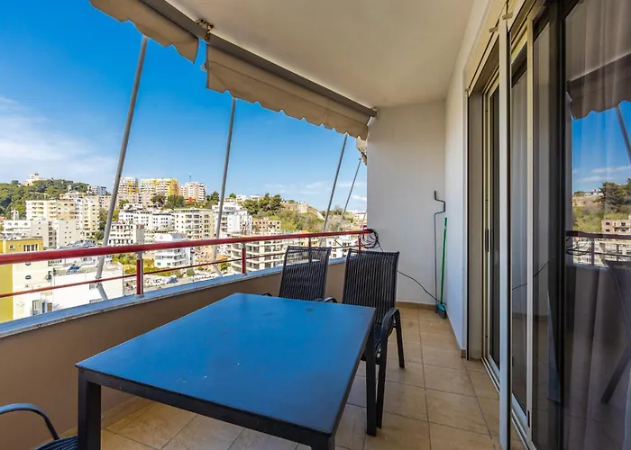 Vollga Promenade With Full Sea And Old Town View 1 * Durres